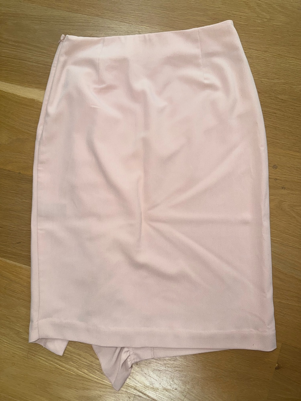 Worthington Light Pink Ruffle Pencil Skirt - Picture 5 of 5